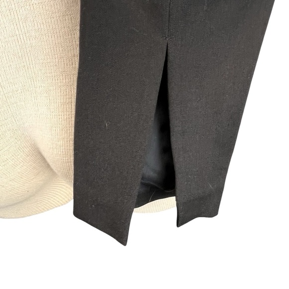 Alohas Cropped Single Breasted Tailored Blazer Women Small in Black - Picture 6 of 9